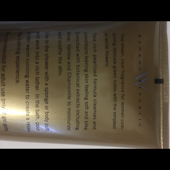 NWT Banana Republic W Shower Bath gel 237ml/ 8floz - Picture 13 of 13